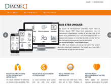 Tablet Screenshot of diacmed.com